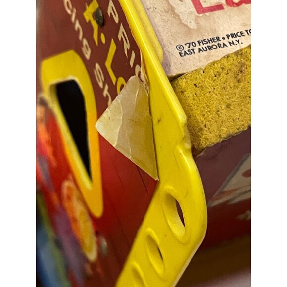 Vintage Fisher Price Pull-a-Long Lacing Shoe Used Fair Condition - Picture 9 of 12